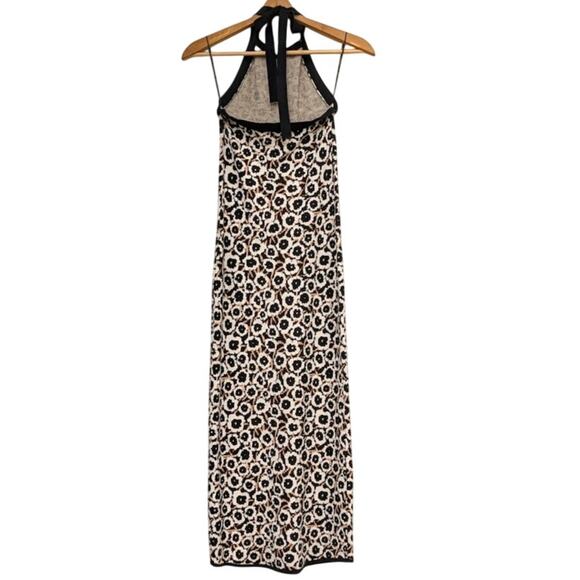 Diane Von Furstenberg Poppy Print Bodycon Maxi Dress - Picture 2 of 2
